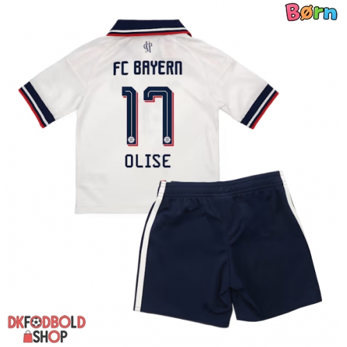 Bayern Munich Michael Olise #17 Udebanesæt Børn 2026-27 Kort ærmer (+ korte bukser)